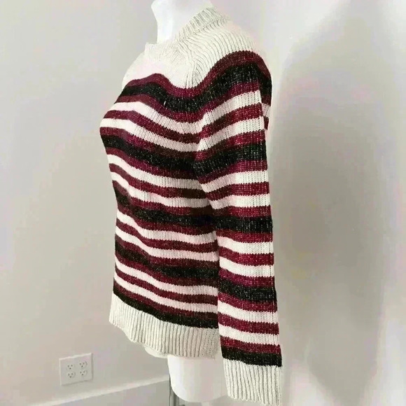 Banana Republic Striped Woven Sweater - Picture 4 of 9
